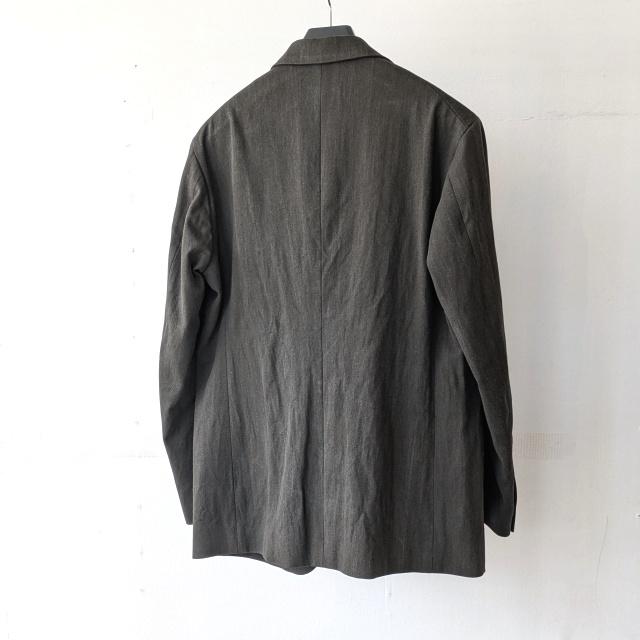 HAVERSACK 墨染めツイルテーラードジャケット Ink dyed twill lapeled 2B jacket / 472520 | HAVERSACK | 06