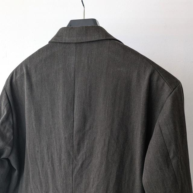 HAVERSACK 墨染めツイルテーラードジャケット Ink dyed twill lapeled 2B jacket / 472520 | HAVERSACK | 07
