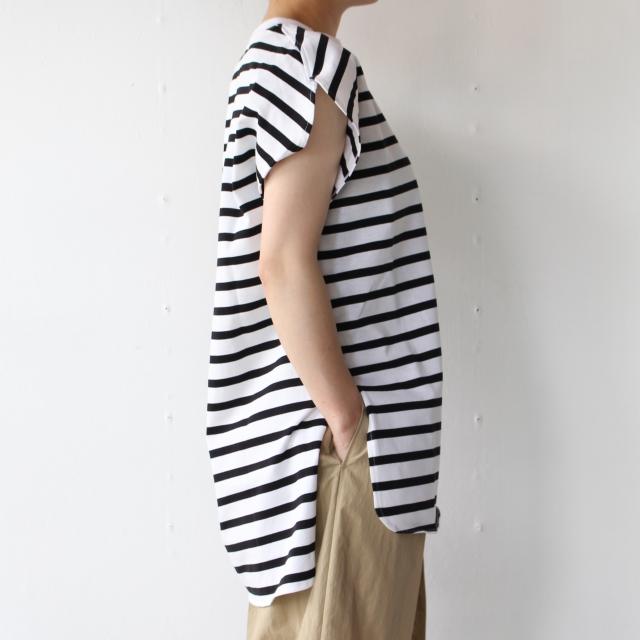 HAVERSACK 度詰め天竺バスクボーダーノースリーブT | HAVERSACK | 14