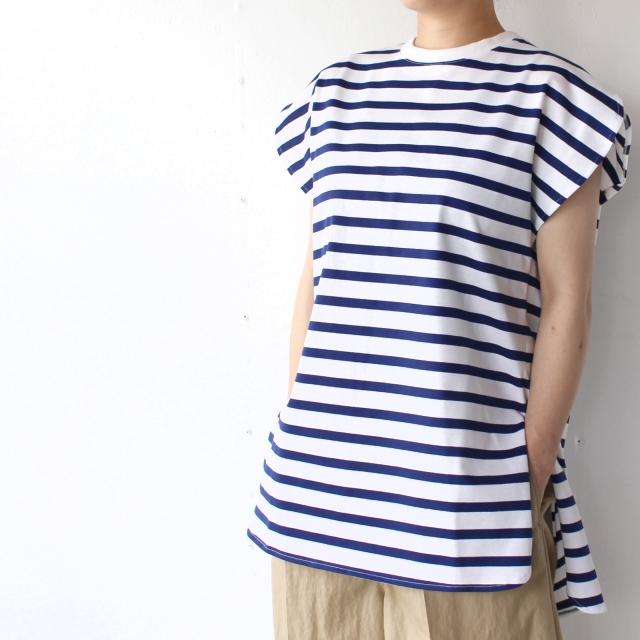 HAVERSACK 度詰め天竺バスクボーダーノースリーブT | HAVERSACK | 01