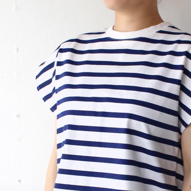 HAVERSACK 度詰め天竺バスクボーダーノースリーブT | HAVERSACK | 03