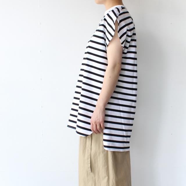 HAVERSACK 度詰め天竺バスクボーダーノースリーブT | HAVERSACK | 09