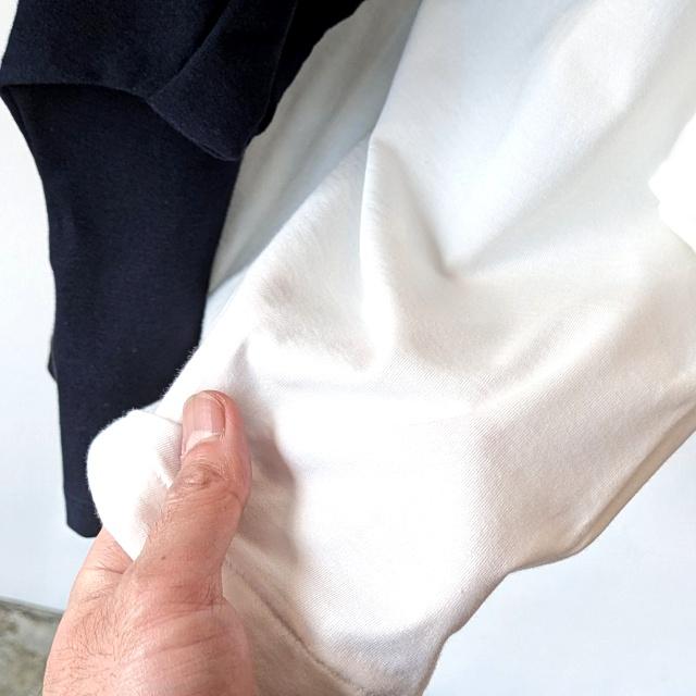 HAVERSACK 60/2サイロ天竺ドルマンクルーネックT Roll-up sleeve crew neck tee / 612625 | HAVERSACK | 08