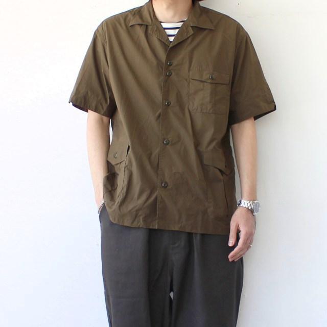 N✴︎様 ドゥーズィエムクラス　Safari シャツ　ブラウン DEUXIEME CLASSE - ドゥーズィエムクラス 24AW safari シャツ 長袖