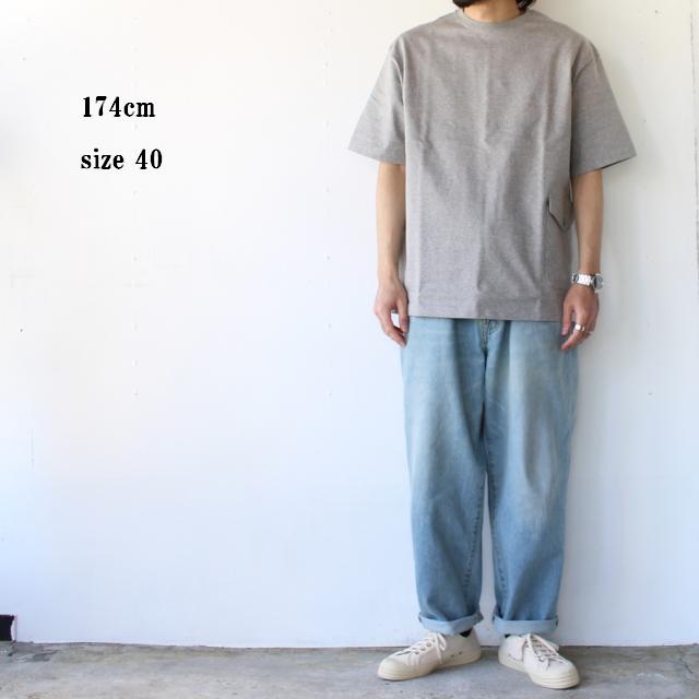 Soundman ヘビーウェイトカーゴポケットTee L/S　size38 SOUND◇MAN（サウンドマン） Soundman ヘビーウェイト天竺カーゴ