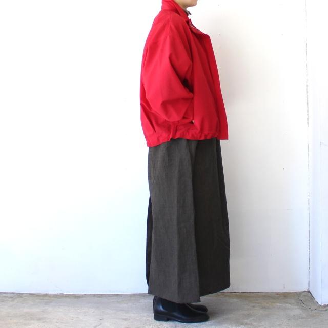 HAVERSACK リネンウールグレンチェック5分袖ワンピース W/L Glen-check half-sleeve onepiece | HAVERSACK | 18