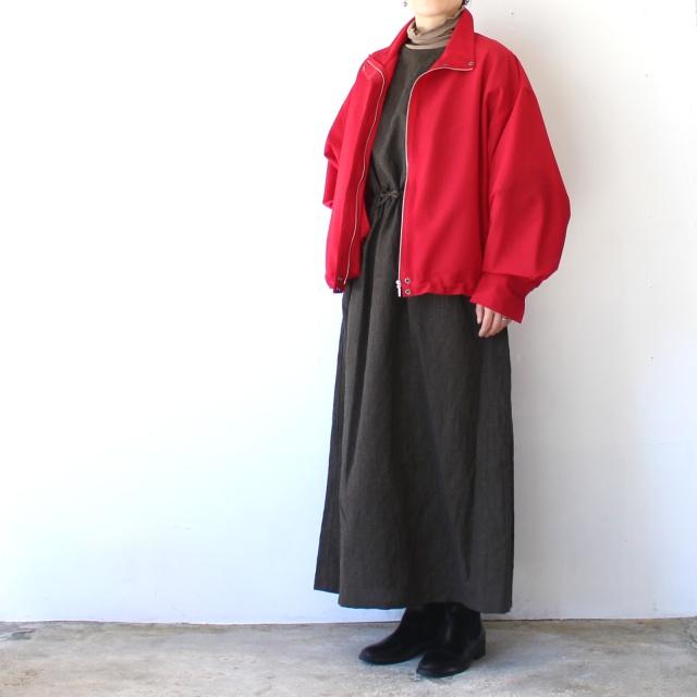 HAVERSACK リネンウールグレンチェック5分袖ワンピース W/L Glen-check half-sleeve onepiece | HAVERSACK | 20