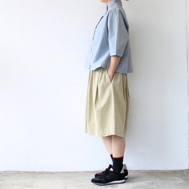 【20%OFF】HAVERSACK タックワイドキュロット Tuck Wide Culottes 662406　（Beige） | HAVERSACK | 02