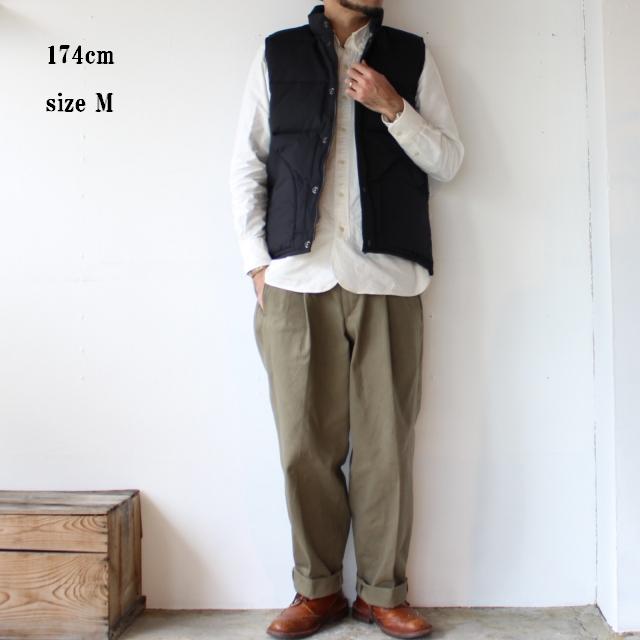 ZANTER JAPAN 【24年秋冬】ZANTER ダウンベスト DOWN VEST ブラック