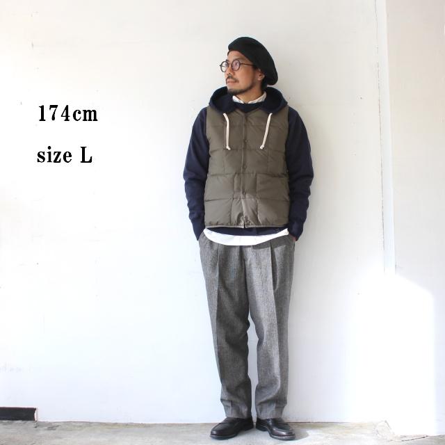 ZANTER JAPAN インナーダウンベスト RE DOWN INNER VEST / 6722 | ZANTER JAPAN | 01