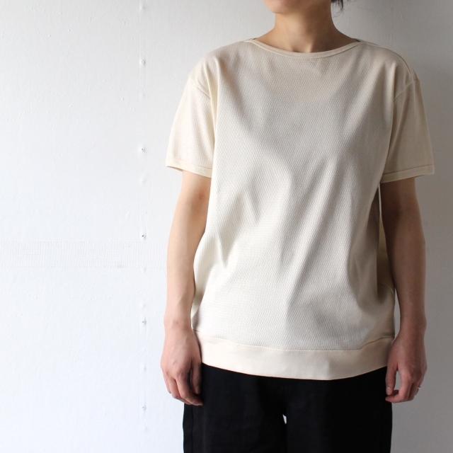 【20%OFF】HAVERSACK パイピングサーマルボートネックTee S/S　812229 （ECRU） | HAVERSACK | 11