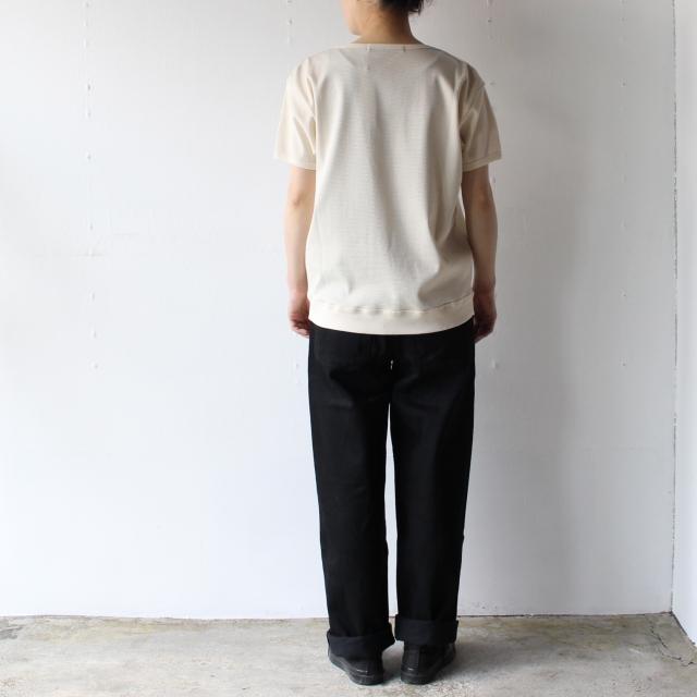 【20%OFF】HAVERSACK パイピングサーマルボートネックTee S/S　812229 （ECRU） | HAVERSACK | 08