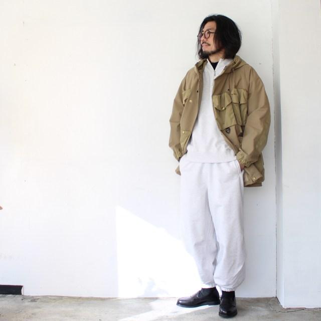 HAVERSACK（ハバーサック） ハイゲージ裏毛スウェットハーフZIPプル