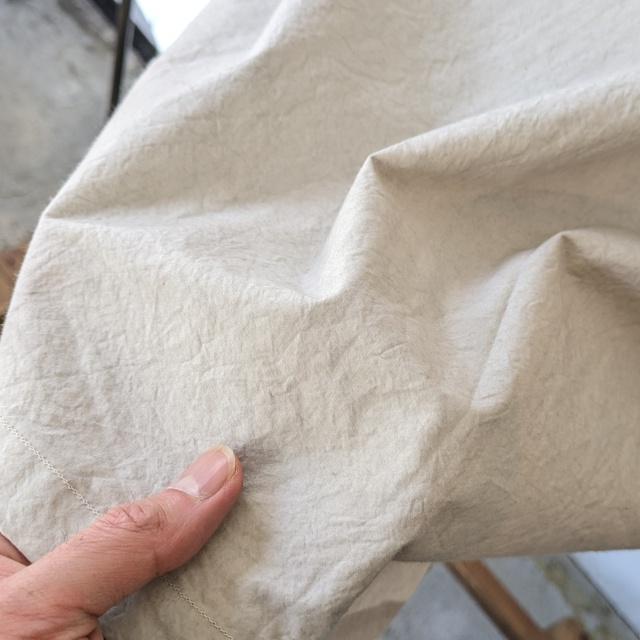 HAVERSACK 40タイプライターノーカラー8分袖プルオーバーシャツ 40/Typewriter No collar P/O Shirt　（Light Gray） | HAVERSACK | 06