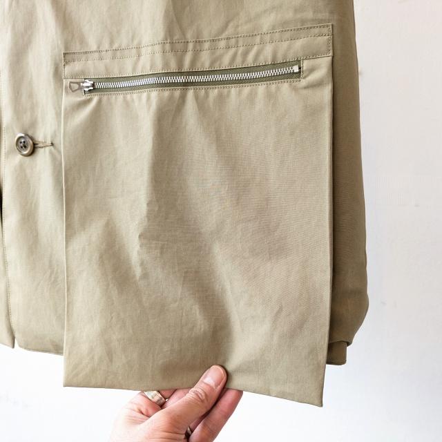 HAVERSACK ウェザークロスジャーキンベスト Weather cloth jerkin vest / 842621　（Khaki） | HAVERSACK | 15