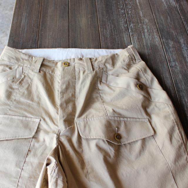 HAVERSACK コットンサテンワイドアーミーパンツ 862338 （Beige