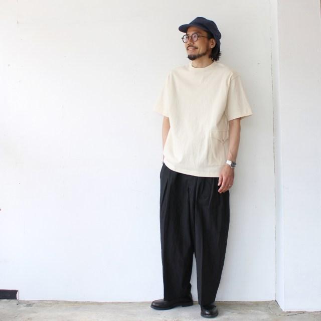 【20%OFF】HAVERSACK 天日干しC/Lタイプライター2タックワイドパンツ C/L typewriter 2tuck wide trousers / 862536 | HAVERSACK | 11