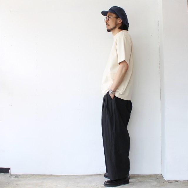 【20%OFF】HAVERSACK 天日干しC/Lタイプライター2タックワイドパンツ C/L typewriter 2tuck wide trousers / 862536 | HAVERSACK | 12