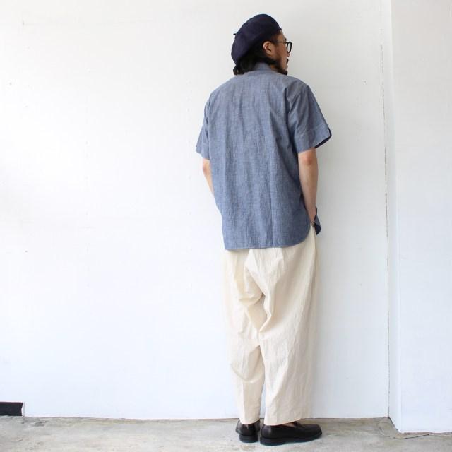 【20%OFF】HAVERSACK 天日干しC/Lタイプライター2タックワイドパンツ C/L typewriter 2tuck wide trousers / 862536 | HAVERSACK | 03