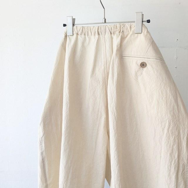 【20%OFF】HAVERSACK 天日干しC/Lタイプライター2タックワイドパンツ C/L typewriter 2tuck wide trousers / 862536 | HAVERSACK | 09
