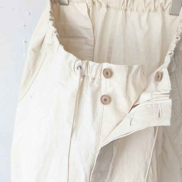 【20%OFF】HAVERSACK 天日干しC/Lタイプライター2タックワイドパンツ C/L typewriter 2tuck wide trousers / 862536 | HAVERSACK | 08