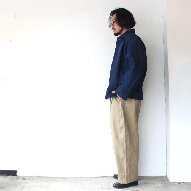 HAVERSACK 高密度ツイルワイドトラウザー Twill Wide Trousers / 862622　（Beige） | HAVERSACK | 14