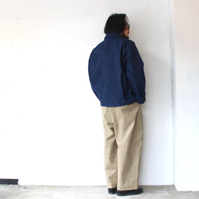 HAVERSACK 高密度ツイルワイドトラウザー Twill Wide Trousers / 862622　（Beige） | HAVERSACK | 15