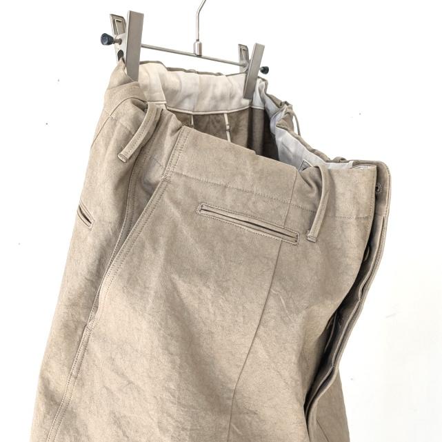 HAVERSACK 高密度ツイルワイドトラウザー Twill Wide Trousers / 862622　（Beige） | HAVERSACK | 03