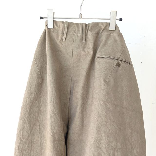 HAVERSACK 高密度ツイルワイドトラウザー Twill Wide Trousers / 862622　（Beige） | HAVERSACK | 05