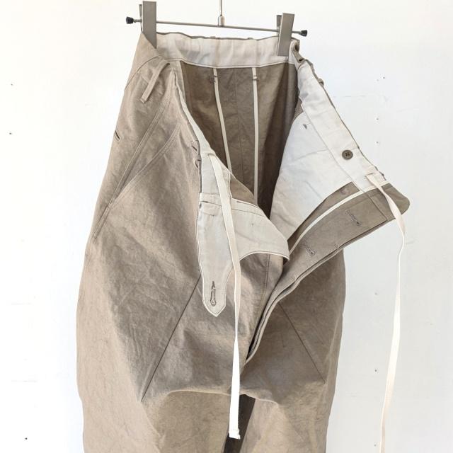 HAVERSACK 高密度ツイルワイドトラウザー Twill Wide Trousers / 862622　（Beige） | HAVERSACK | 04