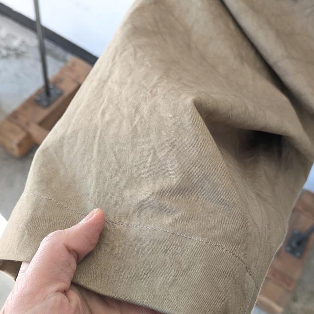 HAVERSACK 高密度ツイルワイドトラウザー Twill Wide Trousers / 862622　（Beige） | HAVERSACK | 07