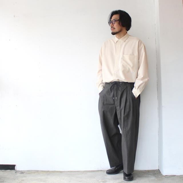 HAVERSACK 40タイプライター2タックワイドパンツ 40-Typewriter 2tuck wide trousers　862627 | HAVERSACK | 12