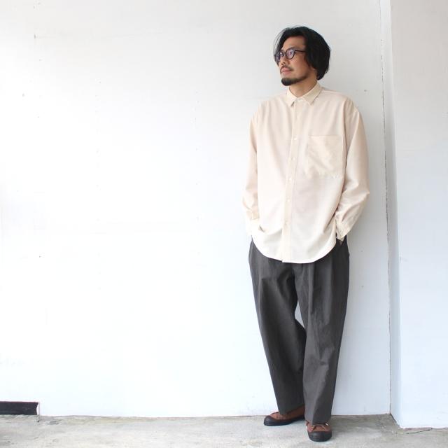 HAVERSACK 40タイプライター2タックワイドパンツ 40-Typewriter 2tuck wide trousers　862627 | HAVERSACK | 11