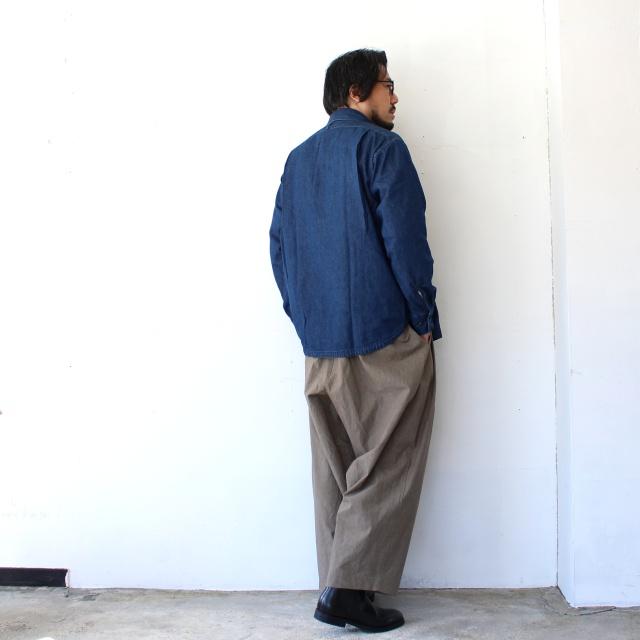 HAVERSACK 40タイプライター2タックワイドパンツ 40-Typewriter 2tuck wide trousers　862627 | HAVERSACK | 03