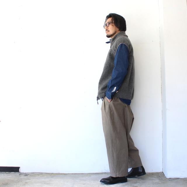 HAVERSACK 40タイプライター2タックワイドパンツ 40-Typewriter 2tuck wide trousers　862627 | HAVERSACK | 05
