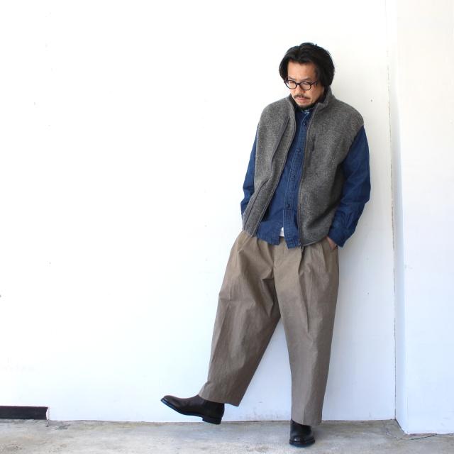 HAVERSACK 40タイプライター2タックワイドパンツ 40-Typewriter 2tuck wide trousers　862627 | HAVERSACK | 07