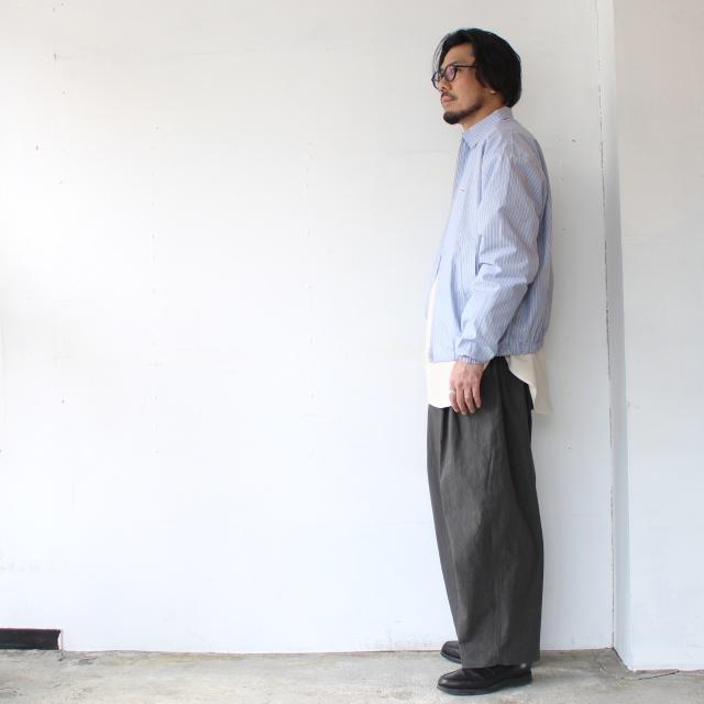 HAVERSACK 40タイプライター2タックワイドパンツ 40-Typewriter 2tuck wide trousers　862627 | HAVERSACK | 09