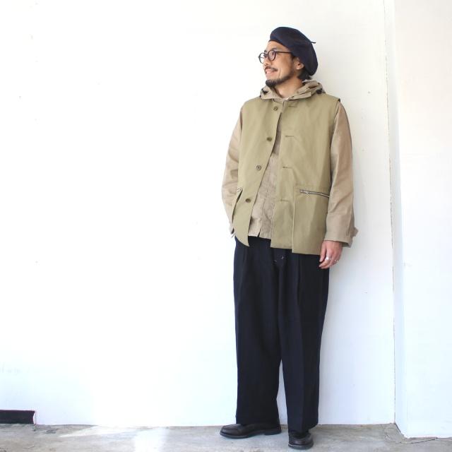 HAVERSACK 綿麻ヘリンボーンユーティリティトラウザー C/L-Herringbone utility trousers / 862630 | HAVERSACK | 11