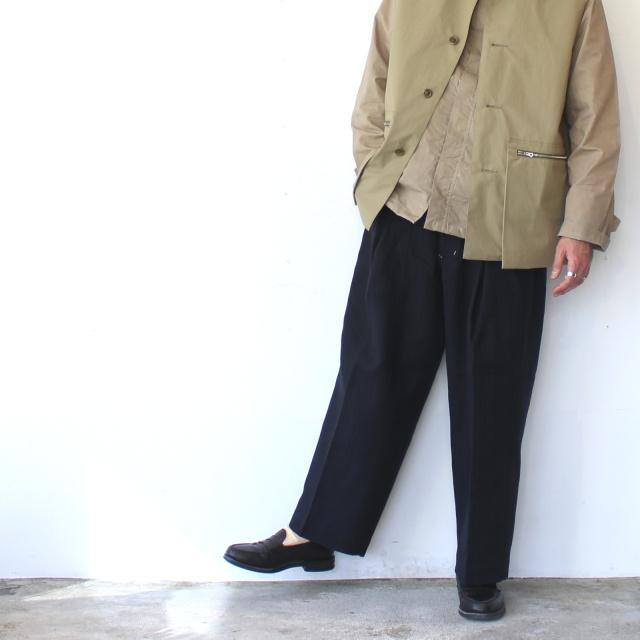 HAVERSACK 綿麻ヘリンボーンユーティリティトラウザー C/L-Herringbone utility trousers / 862630 | HAVERSACK | 12