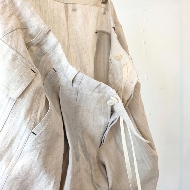 HAVERSACK 綿麻ヘリンボーンユーティリティトラウザー C/L-Herringbone utility trousers / 862630 | HAVERSACK | 14