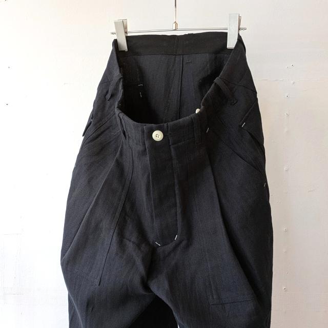 HAVERSACK 綿麻ヘリンボーンユーティリティトラウザー C/L-Herringbone utility trousers / 862630 | HAVERSACK | 17