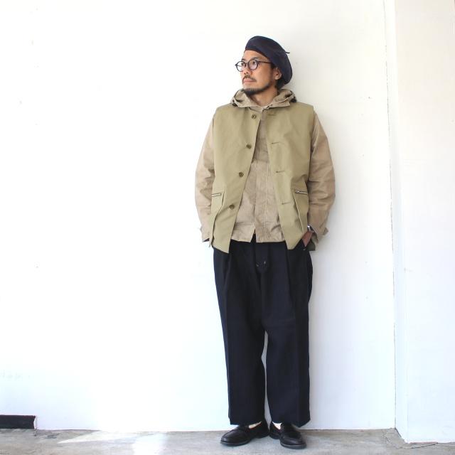 HAVERSACK 綿麻ヘリンボーンユーティリティトラウザー C/L-Herringbone utility trousers / 862630 | HAVERSACK | 08
