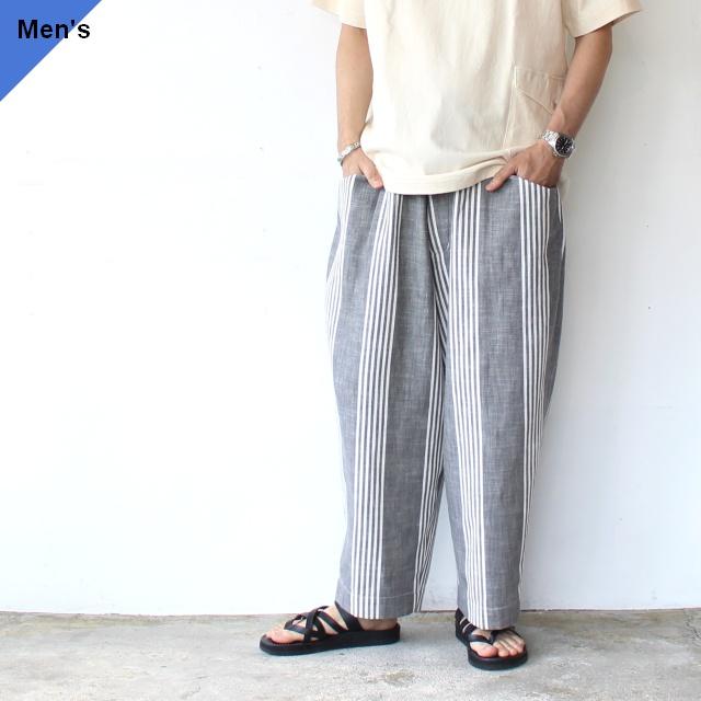 HAVERSACK ダンガリーストライプサルエルパンツ Dungaree Washer-Stripe Sarouel Pants / 862635 | HAVERSACK