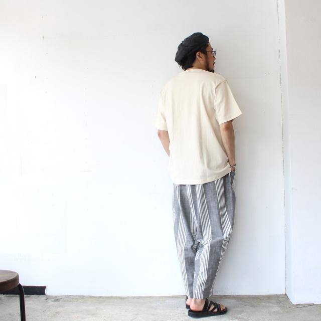 HAVERSACK ダンガリーストライプサルエルパンツ Dungaree Washer-Stripe Sarouel Pants / 862635 | HAVERSACK | 10