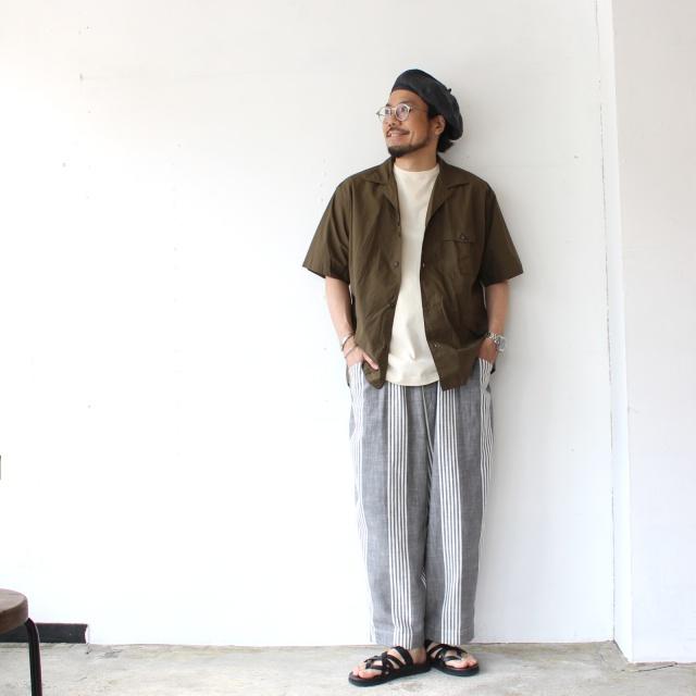 HAVERSACK ダンガリーストライプサルエルパンツ Dungaree Washer-Stripe Sarouel Pants / 862635 | HAVERSACK | 12
