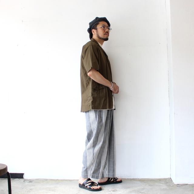 HAVERSACK ダンガリーストライプサルエルパンツ Dungaree Washer-Stripe Sarouel Pants / 862635 | HAVERSACK | 13