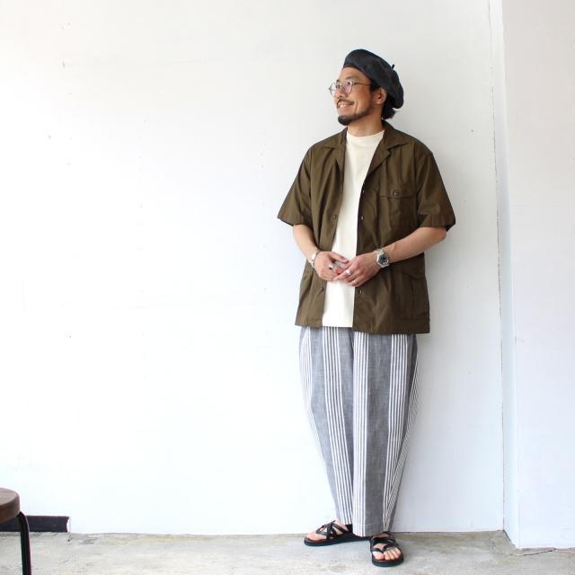 HAVERSACK ダンガリーストライプサルエルパンツ Dungaree Washer-Stripe Sarouel Pants / 862635 | HAVERSACK | 15