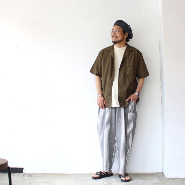 HAVERSACK ダンガリーストライプサルエルパンツ Dungaree Washer-Stripe Sarouel Pants / 862635 | HAVERSACK | 16