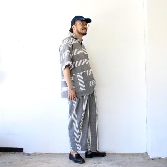 HAVERSACK ダンガリーストライプサルエルパンツ Dungaree Washer-Stripe Sarouel Pants / 862635 | HAVERSACK | 20