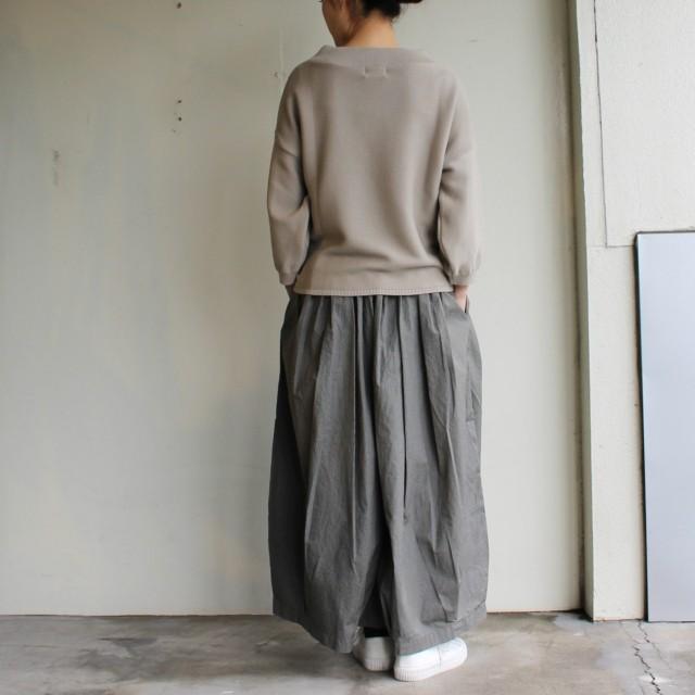 【20%OFF】maomade　８分袖ルーズネックニットプルオーバー　911146　３カラー | mao made | 12